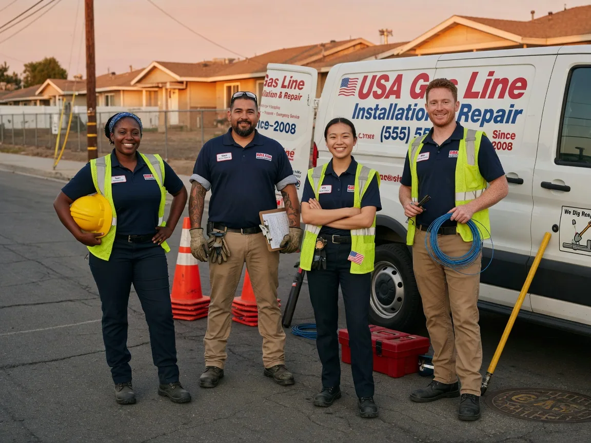 Gas Line Installation company in Houston, MN
